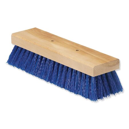 Sticky Situation NSN6827628 10 in. Wide Flex Sweep Deck Brush Head Polypropylene Bristles ST3194192